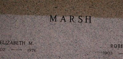 Robert W. Marsh Robert W. Marsh