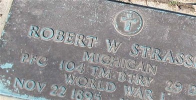 Robert W. Strasser Robert W. Strasser