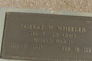 Robert W Wheeler