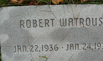 Robert Watrous Robert Watrous