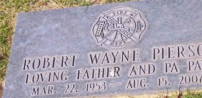 Robert Wayne Pierson Robert Wayne Pierson