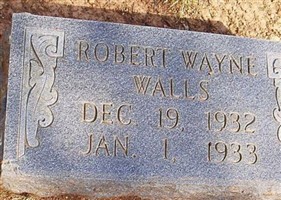 Robert Wayne Walls Robert Wayne Walls