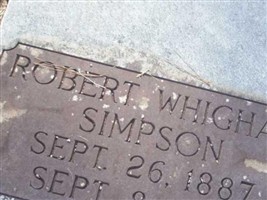 Robert Whigham Simpson Robert Whigham Simpson