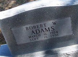 Robert William Adams Robert William Adams