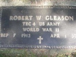 Robert William Gleason Robert William Gleason