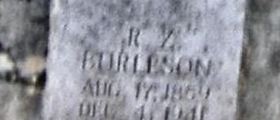 Robert Zebulon Burleson