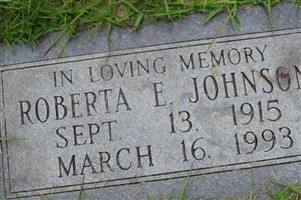 Roberta E. Johnson Roberta E. Johnson