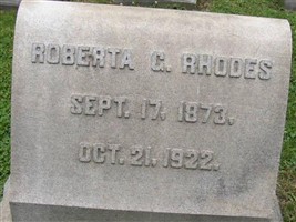 Roberta G Rhodes