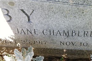 Roberta Jane Chamberlain Kirby