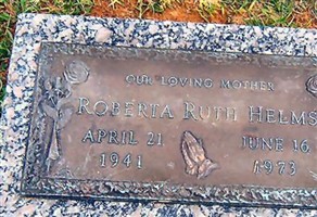 Roberta Ruth Helms Roberta Ruth Helms