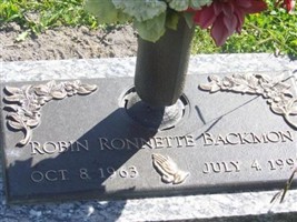 Robin Ronnette Backmon Robin Ronnette Backmon