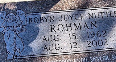 Robyn Joyce Nuttle Rohman Robyn Joyce Nuttle Rohman