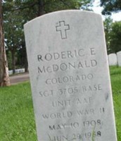 Roderic E Mcdonald Roderic E Mcdonald