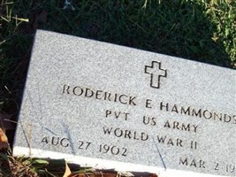 Roderick Earl Hammonds Roderick Earl Hammonds