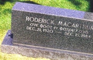 Roderick MacArthur