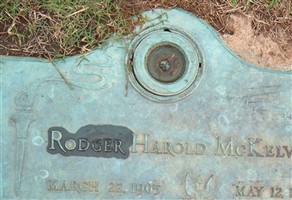 Rodger Harold McKelvey Rodger Harold McKelvey
