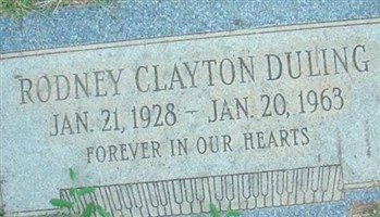 Rodney Clayton "Clay" Duling Rodney Clayton "Clay" Duling