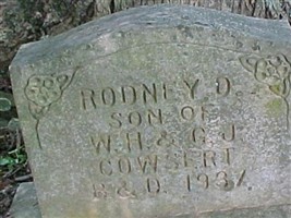 Rodney D. Cowsert Rodney D. Cowsert