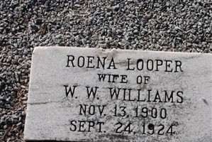Roena Looper Williams Roena Looper Williams