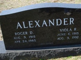 Roger D Alexander