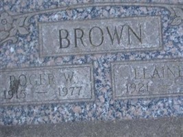 Roger Willard Brown Roger Willard Brown