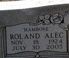 Roland Alec "Hambone" Brown Roland Alec "Hambone" Brown