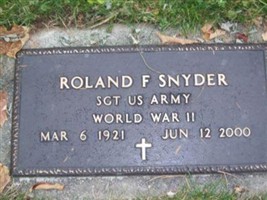 Roland F Snyder