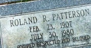 Roland R Patterson Roland R Patterson