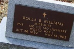 Rolla B. Williams Rolla B. Williams