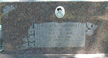 Rolla H. Davenport Rolla H. Davenport