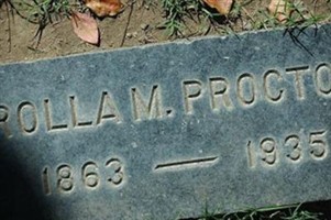 Rolla M. Proctor Rolla M. Proctor