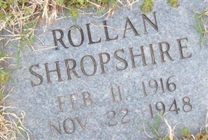 Rollan Shropshire Rollan Shropshire