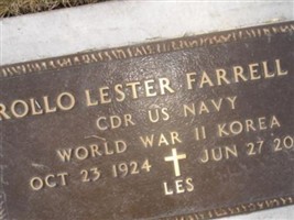 Rollo Lester "Les" Farrell, Jr Rollo Lester "Les" Farrell, Jr