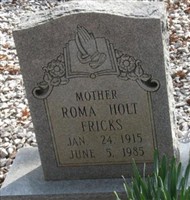 Roma Holt Fricks