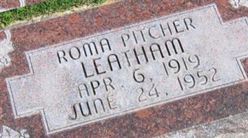 Roma Pitcher Leatham Roma Pitcher Leatham