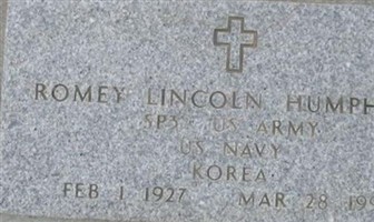 Romey Lincoln "Link" Humphrey