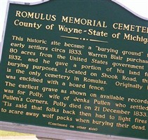 Romulus Memorial Cemetery
