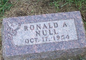 Ronald A. Null Ronald A. Null