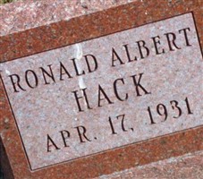 Ronald Albert Hack