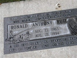 Ronald Anthony Ruiz Ronald Anthony Ruiz