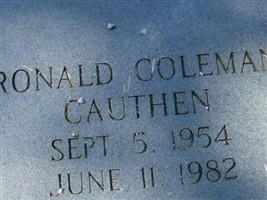 Ronald Coleman Cauthen