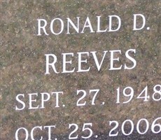 Ronald D. Reeves Ronald D. Reeves