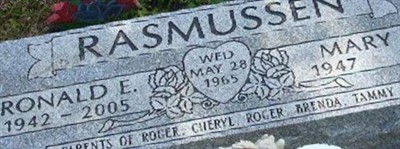 Ronald E. Rasmussen Ronald E. Rasmussen