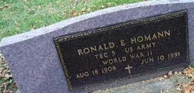 Ronald Edward Homann Ronald Edward Homann
