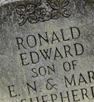 Ronald Edward Shepherd Ronald Edward Shepherd
