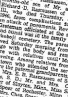 Ronald "Infant" Rasmussen Ronald "Infant" Rasmussen
