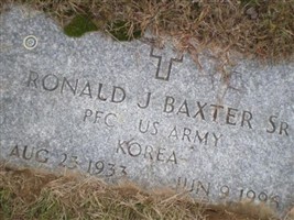 Ronald J Baxter, Sr Ronald J Baxter, Sr