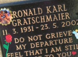 Ronald Karl Gratschmaier Ronald Karl Gratschmaier