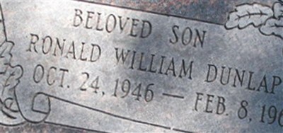 Ronald William Dunlap Ronald William Dunlap