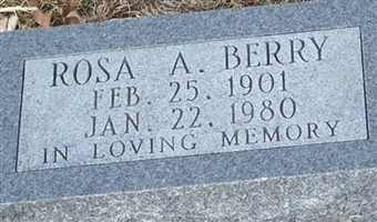 Rosa A. Berry